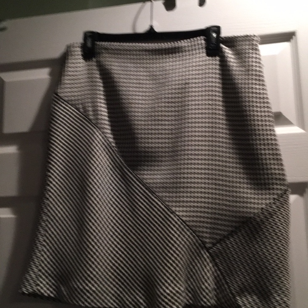 Black /,white skirts